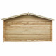 Gartenhaus 16m² aus Massivholz 28mm naturbelassen PRIMO - Gardy Shelter