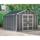 Polycarbonat-Gartenhaus 13m² mit Boden YUKON - CANOPIA by Palram