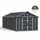 Gartenhaus aus Polycarbonat 21,3m² mit Boden YUKON - Palram - Canopia