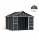 Polycarbonat-Gartenhaus 7,9m² mit Boden YUKON - CANOPIA by Palram