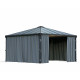 Vorhang aus grauem Polyester für Pergola Palermo 4300 - Palram