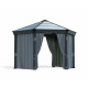 Vorhang aus Polyester grau für Pavillon Roma und Monaco - CANOPIA by Palram