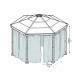 Moskitonetz aus Polyester für Pavillon Roma und Monaco - CANOPIA by Palram