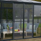 Fliegengitter für Sanremo-Verandas aus grauem Aluminium und Polyester - Palram