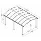 Gartenlaube aus Aluminium und Polycarbonat Tucson™ 5000 – Canopia