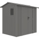 Gartenhaus Roka 4,08m² aus verzinktem Stahl + Verankerungskit - X-Metal