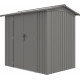 Gartenhaus Roka 4,08m² aus verzinktem Stahl + Verankerungskit - X-Metal