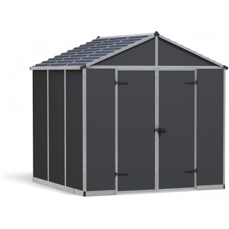 Gartenhaus RUBICON 5,4 m² aus Aluminium und Polycarbonat – Canopia by Palram
