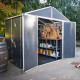 Gartenhaus RUBICON 5,4 m² aus Aluminium und Polycarbonat – Canopia by Palram