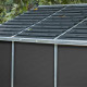 Gartenhaus RUBICON 5,4 m² aus Aluminium und Polycarbonat – Canopia by Palram