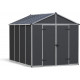 Gartenhaus RUBICON 7,2 m² aus Aluminium und Polycarbonat – Canopia by Palram