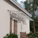 Vordach Bordeaux 4460 aus 6 mm starkem Polycarbonat – Canopia by Palram