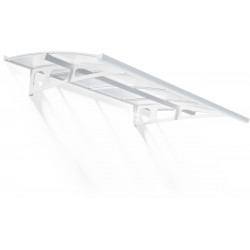 Vordach Bordeaux 6690 aus 6 mm starkem Polycarbonat – Canopia by Palram