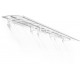 Vordach Bordeaux 6690 aus 6 mm starkem Polycarbonat – Canopia by Palram