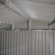 Gartenhaus Roka 4,08m² aus verzinktem Stahl + Verankerungskit - X-Metal
