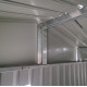 Gartenhaus Roka 4,08m² aus verzinktem Stahl + Verankerungskit - X-Metal