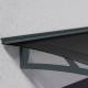 Vordach Aquila 2050 grau - CANOPIA by Palram
