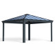 Pavillon Dallas 422x422cm aus Aluminium und Polycarbonat – Canopia by Palram