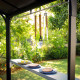 Grillpavillon AUSTIN 180x224cm aus schwarzem Aluminium und grauem Polycarbonat – Canopia by Palram