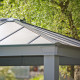 Pavillon Dallas 422x606cm aus Aluminium und Polycarbonat – Canopia by Palram