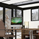 Gartenstudio Copenhagen 10,1m² aus Aluminium und WPC – Dreifachisolierung – Canopia by Palram