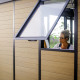 Gartenstudio Copenhagen 10,1m² aus Aluminium und WPC – Dreifachisolierung – Canopia by Palram