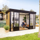Gartenstudio Copenhagen 10,1m² aus Aluminium und WPC – Dreifachisolierung – Canopia by Palram