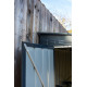 Anlehngartenhaus LeanTo aus Metall 2,46m² anthrazit- Globel