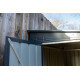 Anlehngartenhaus LeanTo aus Metall 2,46m² anthrazit- Globel