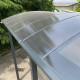 Hoher Carport 3,59x5,10m anthrazit aus Aluminium und 6mm Polycarbonat - X-Metal