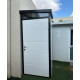 Modulares Gartenhaus isoliert 1x1m schwarze Profile - inkl. Fußboden - Everbox