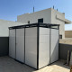 Modulares Gartenhaus isoliert 3x2m mit schwarzen Profilen - inkl. Fußboden - Everbox