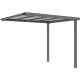 Anbau 275x294cm aus verzinktem Stahl für Kosto-Gartenhaus 8,64m² - X-METAL