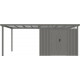 Anbau 275x294cm aus verzinktem Stahl für Kosto-Gartenhaus 8,64m² - X-METAL