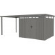 Anbau 275x294cm aus verzinktem Stahl für Kosto-Gartenhaus 8,64m² - X-METAL