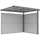 Seitenwände aus 0,4mm verzinktem Stahl für Kosto-Gartenhaus Anbau 6,3m² X-METAL