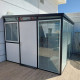 Modulares Gartenhaus isoliert 3x3m mit schwarzen Profilen - inkl. Fußboden - Everbox