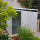 Modulares Gartenhaus isoliert 3x3m weiß - inkl. Fußboden - Everbox