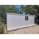 Modulares Gartenhaus isoliert 6x3m weiß - inkl. Fußboden - Everbox