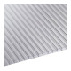 3er-Pack Polycarbonat-Ersatzplatten 6mm weiß, Länge 360,8cm