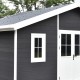 Gartenhaus aus WPC 28mm, anthrazit, 384x384cm PREMIUM - Woodlife Garden