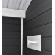Gartenhaus aus WPC 28mm, anthrazit, 384x384cm PREMIUM - Woodlife Garden