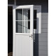 Gartenhaus aus WPC 28mm, hellgrau, 384x384cm PREMIUM - Woodlife Garden