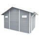 Gartenhaus aus WPC 28mm, hellgrau, 384x279cm PREMIUM - Woodlife Garden