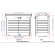 Gartenbox Durabox StoreAway 1200L Arc braun - Duramax