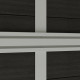 Gartenhaus aus WPC 28mm, anthrazit, 384x384cm PREMIUM - Woodlife Garden