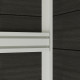 Gartenhaus aus WPC 28mm, anthrazit, 384x384cm PREMIUM - Woodlife Garden