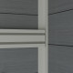 Gartenhaus aus WPC 28mm, hellgrau, 384x279cm PREMIUM - Woodlife Garden