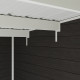Gartenhaus aus WPC 28mm, anthrazit, 386x292cm PREMIUM Pultdach - Woodlife Garden