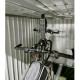 Fahrradlift mit Schiene für Fahrradgarage aus verzinktem Stahl Kosto - X-METAL
